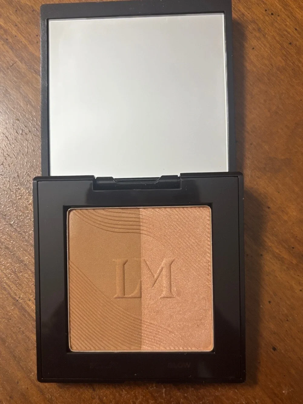 laura mercier Bronzer & Glow Duo — Brown and Gold Satin Finish